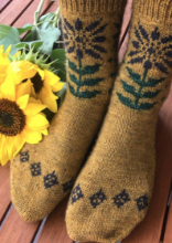 Lucky Sunflower socks [디지털]